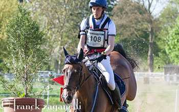 Maxime Debost au concours de Jardy